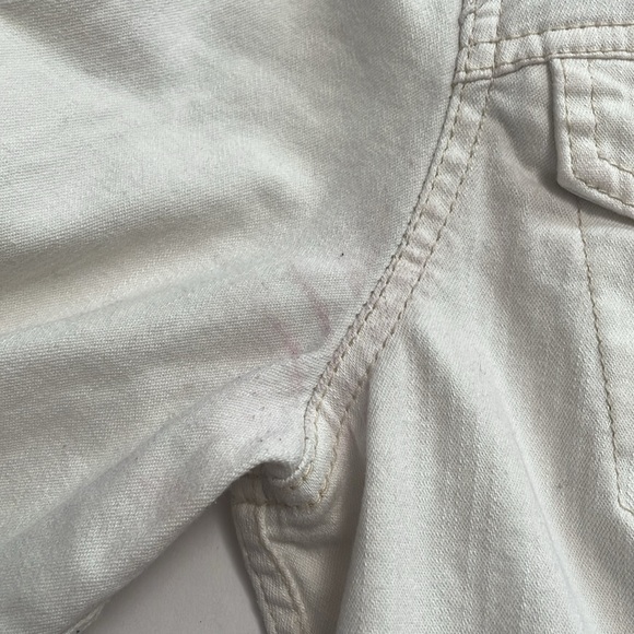 ANTHRO Pilcro and the Leterpress white denim jacket - Picture 7 of 8